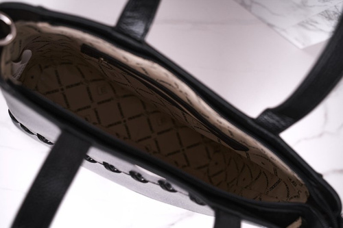 Large Women's Shopper Bag MONNARI BAG0840-022 Silver