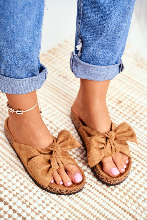 Camel Cork Lining Flip Flops Wendy