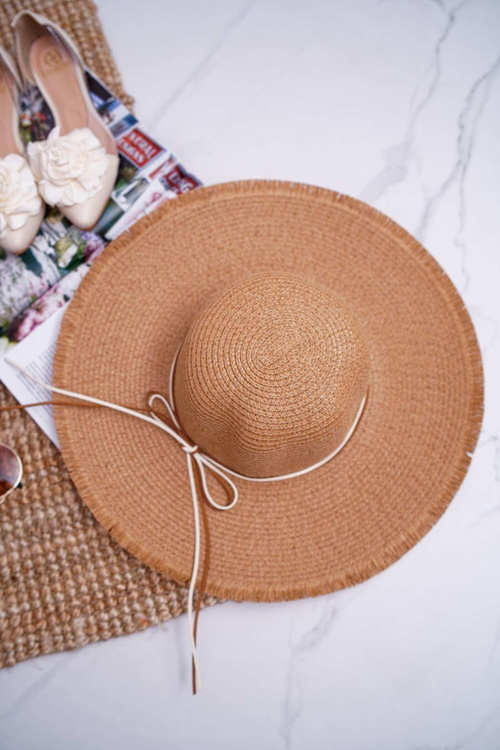 Women's Straw Hat Beige La Madrid