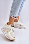 Women's Wedge Sports Shoes Light beige Ruby