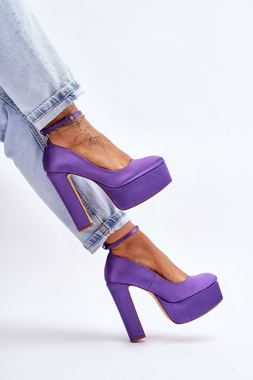 Fashionable High Heel Pumps Violet Hayden