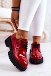 Fashionable Lacquered Shoes La.Fi 210013R-LA Red