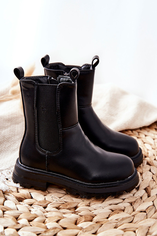 Children's Boots Insulated Black Alanya