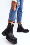 Women's black zip-up ankle boots Ramhel