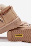 Children's Youth Snow Boots With Fur D Franklin DFSH370011 Beige
