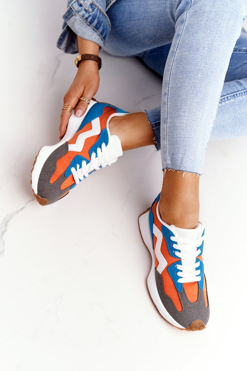 Women’s Sport Shoes Sneakers Orange Move On