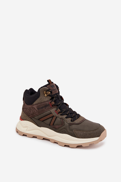 Męskie Buty Trekkingowe Ciemnozielone WRANGLER WEST MEN MID 20253027