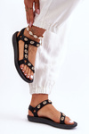 Women's Sport Sandals Decorative Golden Shells Conner