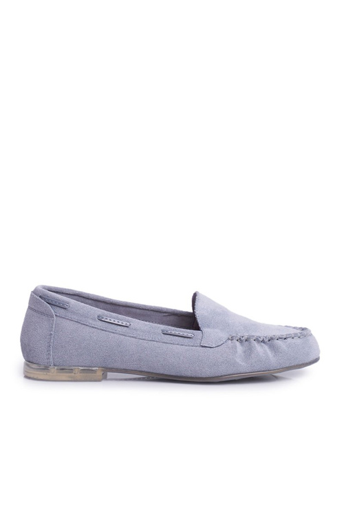 Sergio Leone Suede Moccasins MK722 Blue