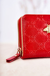Women's Small Wallet With Ornament Red Sanchos