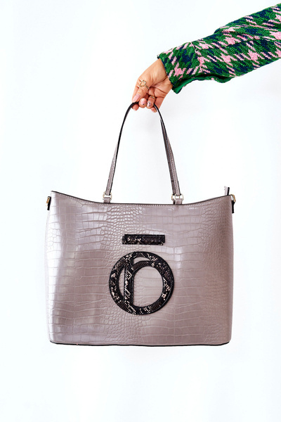 Shopper Handbag NOBO L0540 Grey