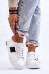 Women's Sport Platform Shoes Black and white Soris