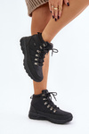 Ocieplane Męskie Buty Trekkingowe Czarne Lee Cooper LCJ-24-03-3034M