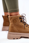 Suede Warm Boots Big Star KK274521 Beige