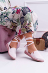 Women's Espadrilles Big Star Platform Pink DD274A192
