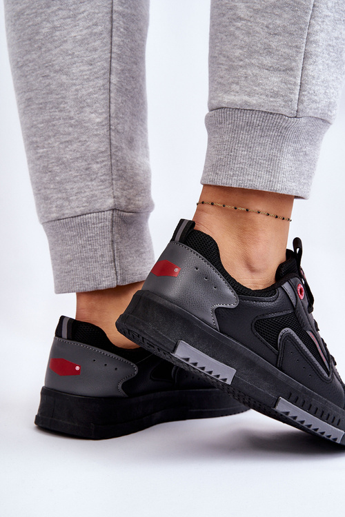 Women's Cross Jeans Low Sneakers LL2R4012C Black