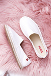 Women's Espadrilles Braided Sole White Big Star DD274A148