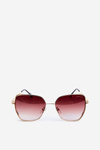 Women's Sunglasses with Glitter Inserts UV400 Gold