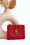 Women's Wallet Purse Made of Eco-leather Red Lazara