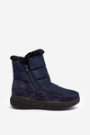 Women's Snow Boots with Fur Navy Primose