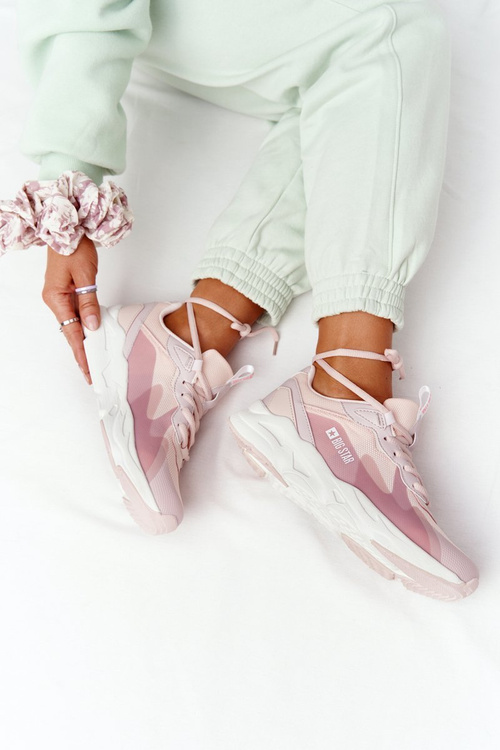 Women's Sneakers Memory Foam Big Star HH274811 Pink