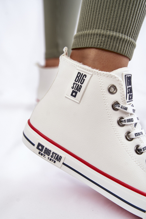 Classic High Insulated Sneakers Big Star KK274597 White