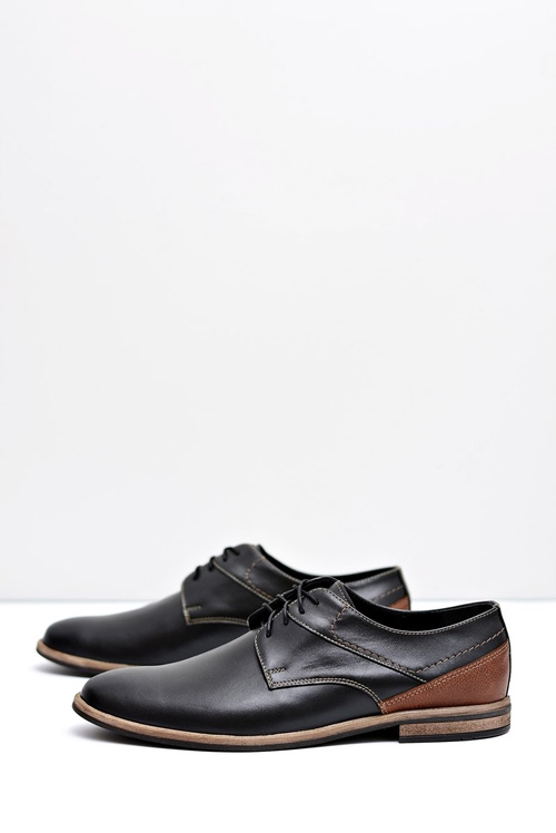 Men's Bednarek Elegant Leather Half Boots Black Marcelo