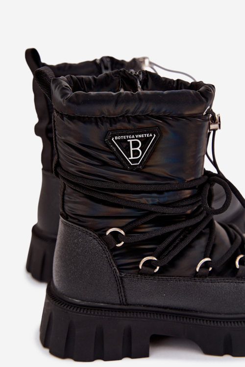 Children's Black Snow Boots Adelisse