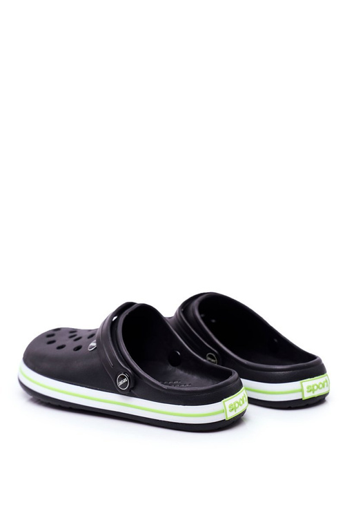 Men's Slides Swimming Pool Crocs Pasipheme Black