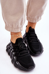 Women's Fashion Sock Sneakers Black Daxo
