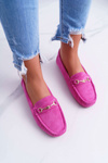 Mokassins Women's Lightweight Eco-suede Fuchsia Think
