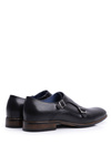 Men's Casual Leather Half Boots Monk Nikopol Black 1720