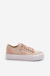 Fabric Women's Sneakers Lee Cooper LCW-24-31-2196 Beige