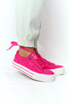 Women's Sneakers On A Platform BIG STAR HH274054 Fuchsia