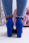 Women's Stiletto pumps High Traffic Blue