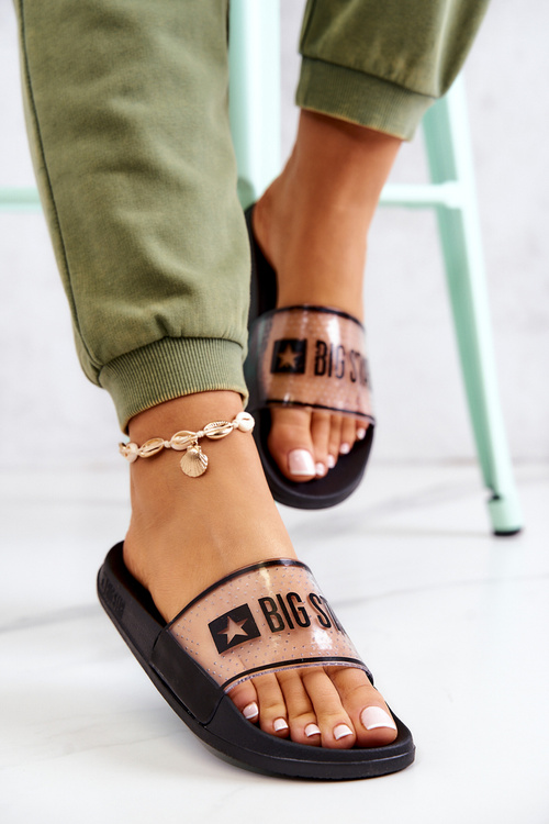 Women's Slippers Big Star JJ274639 Black