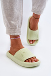 Women's Lightweight Green Foam Flip-Flops Fenicva