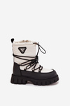 Children's White Snow Boots Adelisse