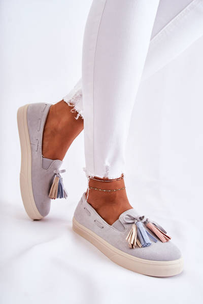 Women's Sneakers Slip-On Grey Venira