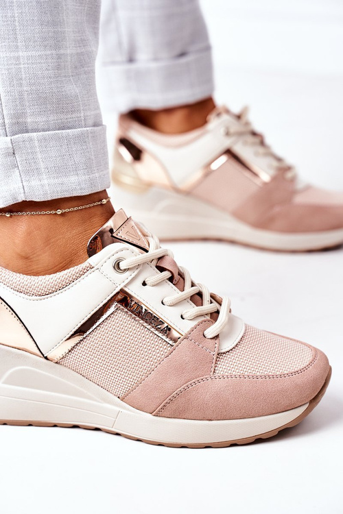 Wedge Sneakers Vinceza 10606 Pink