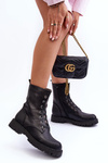 Leather Ankle Boots Black Lonevis 