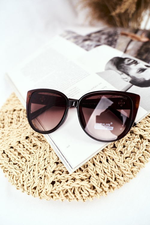 Women's Sunglasses Prius PR-V15 Brown Brown Gradient