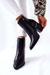 Classic Heeled Boots Black Airah