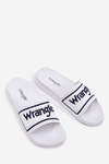 Męskie Klapki Białe WRANGLER AVERELL SLIDER MEN LOW 20251042.1FG