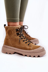 Suede Warm Boots Big Star KK274521 Beige