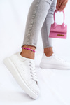 Women's Sport Shoes On The Platform White Eliso