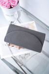 Women's Glitter Purse Graphite Clutch Bag