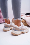 Women's Athletic Footwear Big Star by Daniel Lopez Beige FF274429
