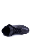 Men's Leather Tennis Bednarek Black Edys