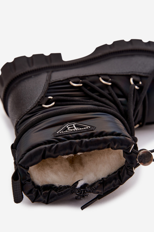 Dziecięce Śniegowce Czarne Adelisse